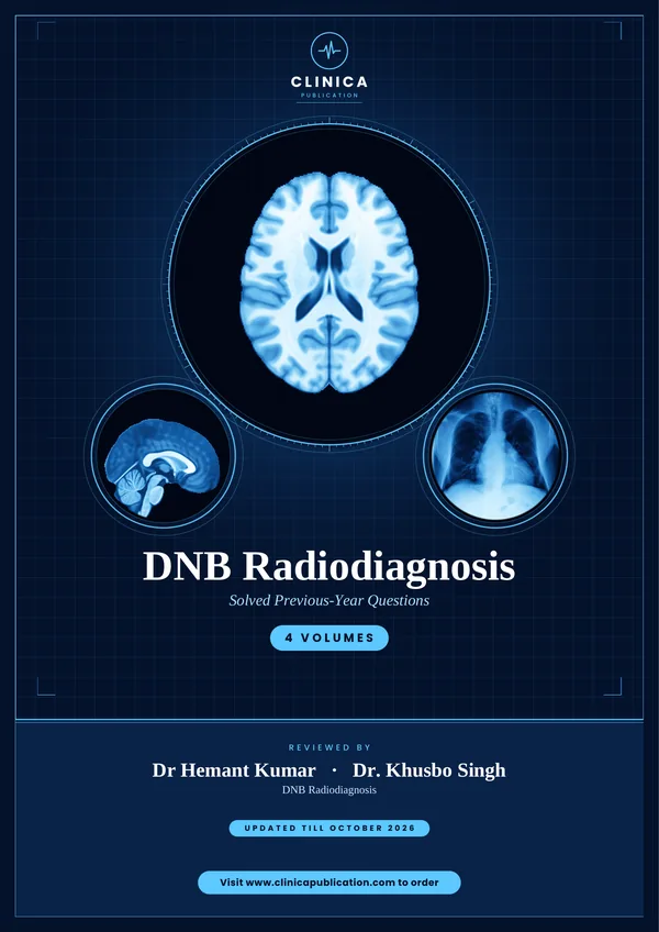 DNB Radiodiagnosis — Previous-Year Question Papers cover