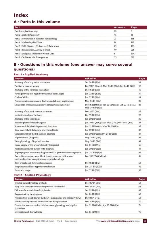 DNB Emergency Medicine free sample, page 6